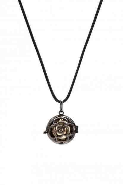 MUMMY BELL Dámský náhrdelník Rolnička Růže K17SZT + 2 měsíce na vrácení zboží