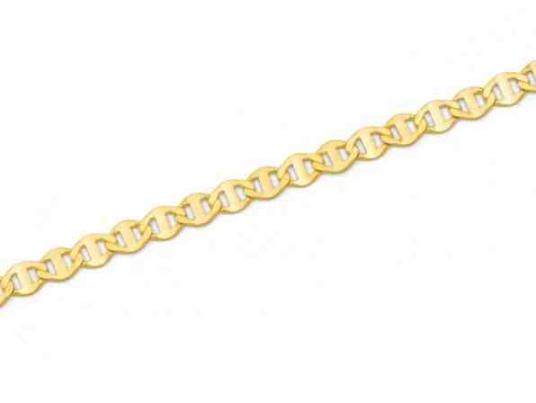 Beneto Exclusive Moderní náramek ze žlutého zlata AUB0005 18 cm + 2 měsíce na vrácení zboží