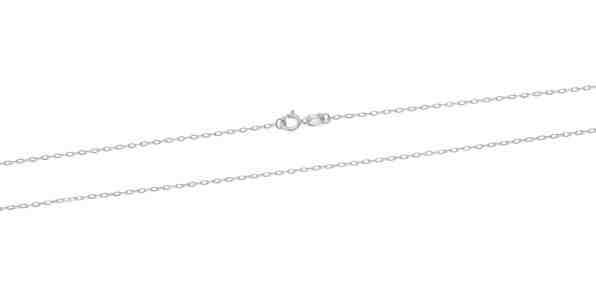 Beneto Exclusive Módní řetízek z bílého zlata Anker AUS0013-W 45 cm + 2 měsíce na vrácení zboží