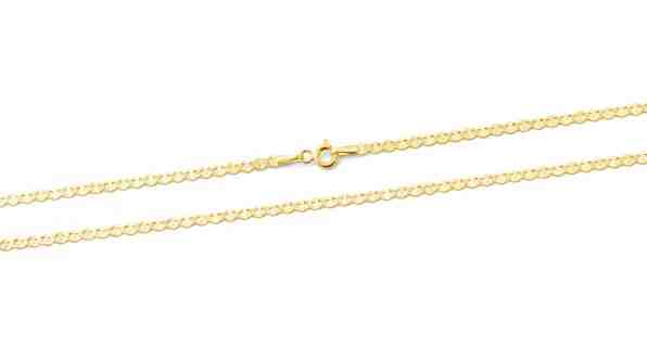 Beneto Exclusive Luxusní řetízek ze žlutého zlata AUS0015-G 45 cm + 2 měsíce na vrácení zboží