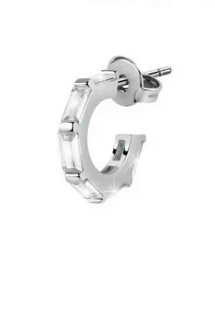 La Petite Story Třpytivá single náušnice s krystaly LPS02AQM01 + 2 měsíce na vrácení zboží