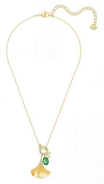 Swarovski Hravý pozlacený náhrdelník s krystaly Stunning 5515465 + 2 měsíce na vrácení zboží