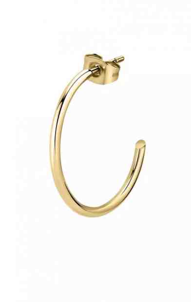 La Petite Story Elegantní pozlacená single náušnice LPS02AQM10/11 5 cm + 2 měsíce na vrácení zboží