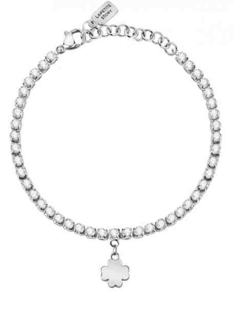 La Petite Story Ocelový náramek pro štěstí s krystaly Friendship LPS05ARR70 + 2 měsíce na vrácení zboží