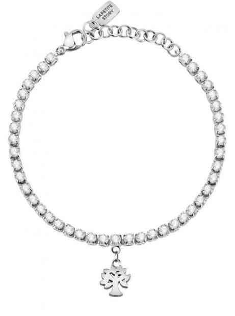 La Petite Story Ocelový náramek s krystaly Strom života Family LPS05ASF30 + 2 měsíce na vrácení zboží