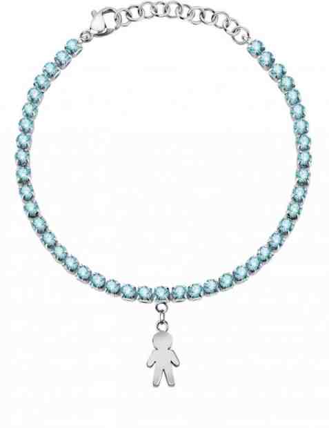 La Petite Story Ocelový náramek s přívěskem Chlapeček Family LPS05ASF34 + 2 měsíce na vrácení zboží