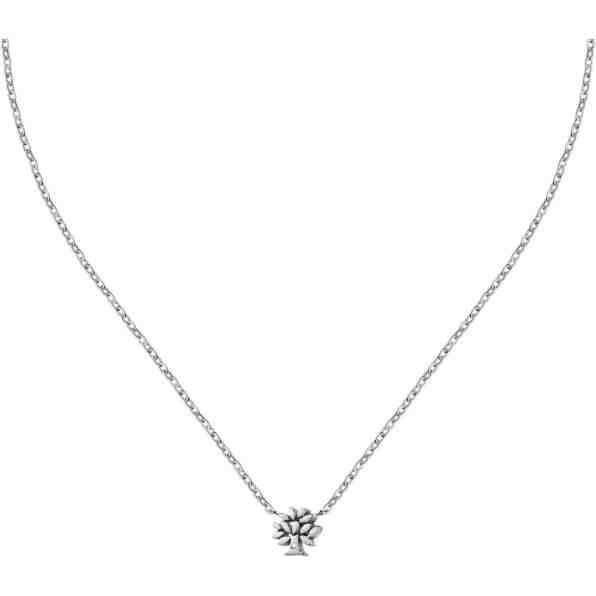 La Petite Story Elegantní ocelový náhrdelník s krystalem Family LPS10ASF04 + 2 měsíce na vrácení zboží