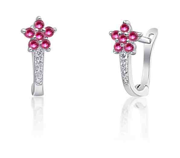 JVD Okouzlující stříbrné náušnice se zirkony SVLE0932XF6R100 + 2 měsíce na vrácení zboží