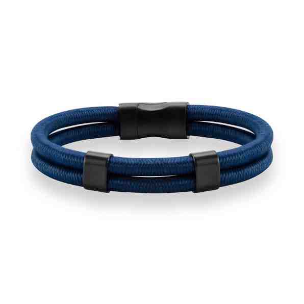 Troli Stylový černo modrý náramek VSB005 NB-PET + 2 měsíce na vrácení zboží