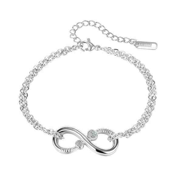 Troli Stylový ocelový náramek nekonečno VGS1141-1 + 2 měsíce na vrácení zboží