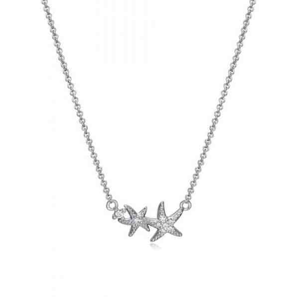 Viceroy Půvabný stříbrný náhrdelník mořské hvězdice 61074C000-38 + 2 měsíce na vrácení zboží