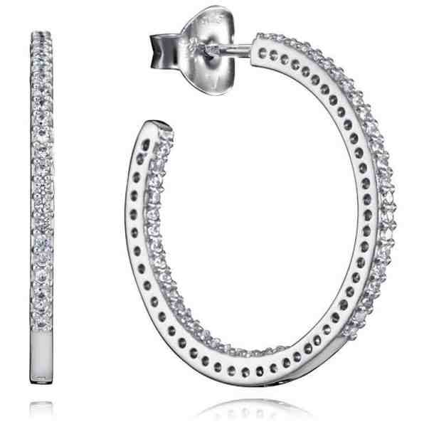 Viceroy Ocelové kruhové náušnice Elegant 7111E023-30 + 2 měsíce na vrácení zboží