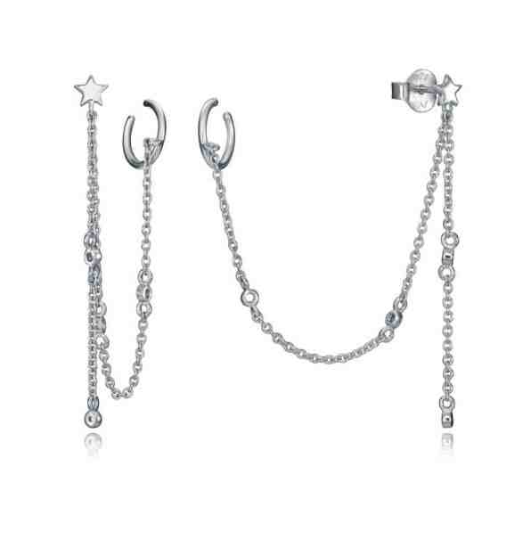 Viceroy Módní stříbrné náušnice Trend 61052E000-08 + 2 měsíce na vrácení zboží