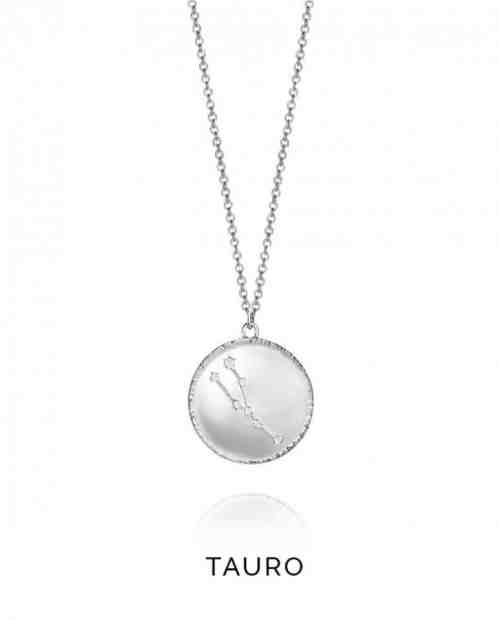 Viceroy Stříbrný náhrdelník znamení Býk Horoscopo 61014C000-38T + 2 měsíce na vrácení zboží