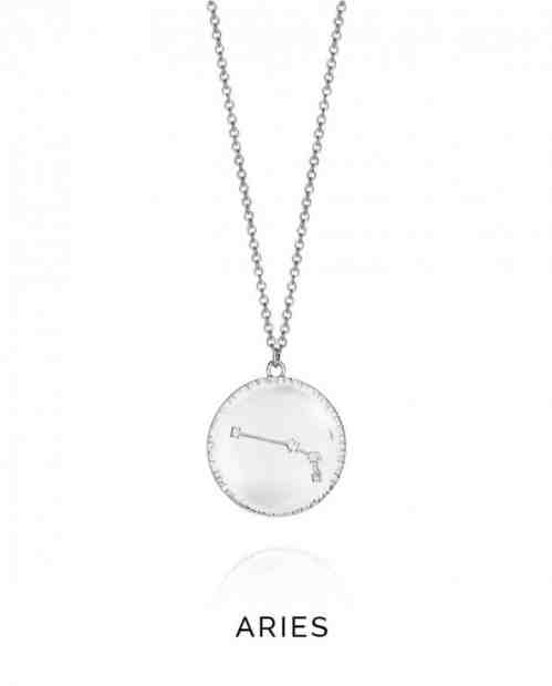 Viceroy Stříbrný náhrdelník znamení Beran Horoscopo 61014C000-38AR + 2 měsíce na vrácení zboží