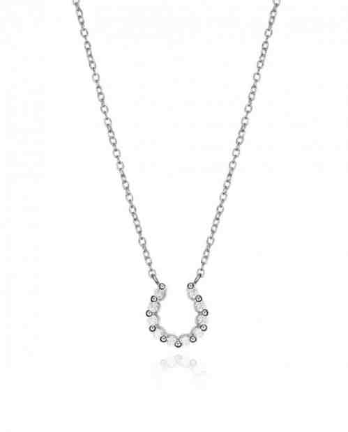 Viceroy Krásný stříbrný náhrdelník Podkova Popular 71054C000-30 + 2 měsíce na vrácení zboží