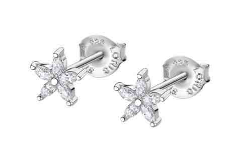 Lotus Silver Originální stříbrné náušnice se zirkony LP3090-4/1 + 2 měsíce na vrácení zboží