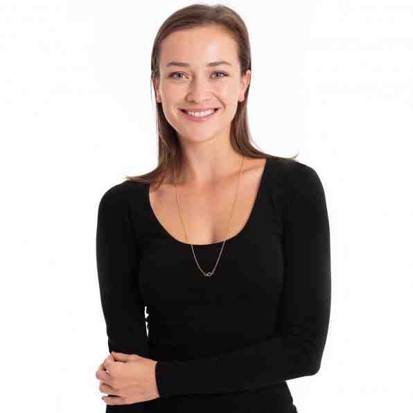 Troli Třpytivý pozlacený náhrdelník s krystaly + 2 měsíce na vrácení zboží