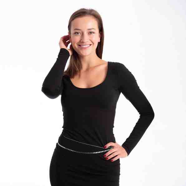 Troli Moderní dvojitý ocelový řetízek na pas + 2 měsíce na vrácení zboží