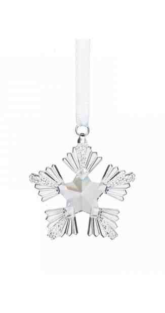 Preciosa Závěsná dekorace Sněhová vločka z českého křišťálu Preciosa 1452 00 + 2 měsíce na vrácení zboží