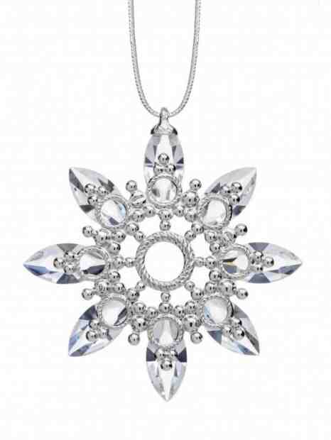 Preciosa Závěsná vánoční ozdoba z českého křišťálu Preciosa 1502 00 + 2 měsíce na vrácení zboží