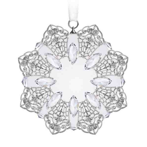 Preciosa Vánoční ornament z českého křišťálu Preciosa 1515 00 + 2 měsíce na vrácení zboží