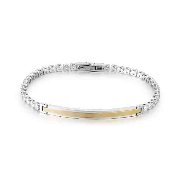 Troli Ocelový bicolor náramek VEDB109S + 2 měsíce na vrácení zboží