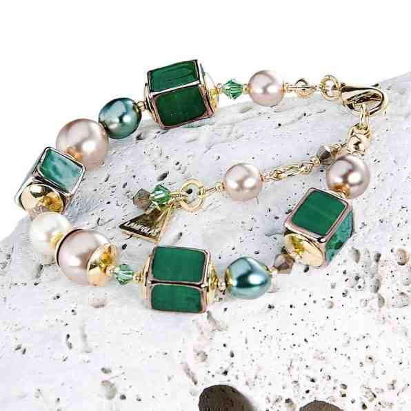 Lampglas Honosný náramek Lake Fairy z perel Lampglas BCU30 + 2 měsíce na vrácení zboží