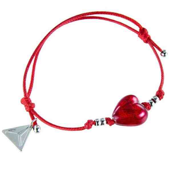 Lampglas Romantický náramek Pure Love s 24karátovým zlatem v perle Lampglas BLH1 + 2 měsíce na vrácení zboží