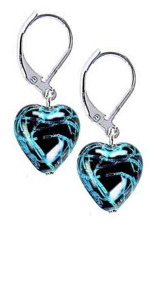 Lampglas Tajemné náušnice Night Fairy s ryzím stříbrem v perlách Lampglas ELH4 + 2 měsíce na vrácení zboží