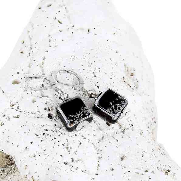 Lampglas Originální náušnice Night Sky z perel Lampglas ECU12 + 2 měsíce na vrácení zboží