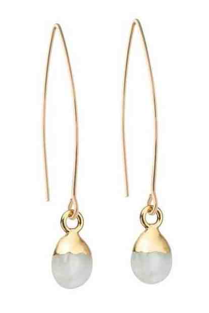 Decadorn Stříbrné náušnice s měsíčním kamenem + 2 měsíce na vrácení zboží