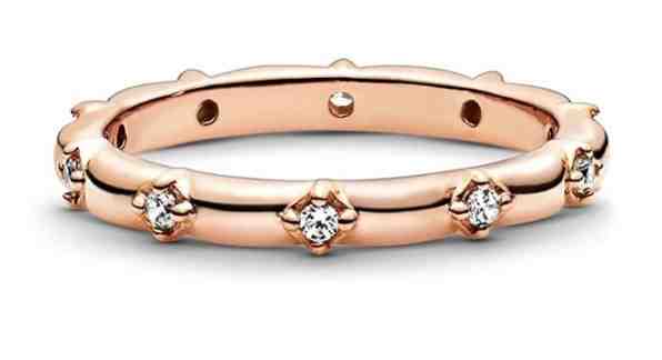 Pandora Okouzlující bronzový prsten ze stříbra 188791c01 54 mm + 2 měsíce na vrácení zboží