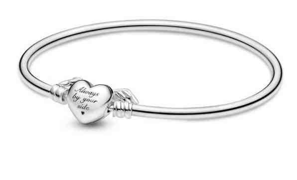Pandora Něžný stříbrný náramek Srdce s křídly Moments 599379C00 21 cm + 2 měsíce na vrácení zboží