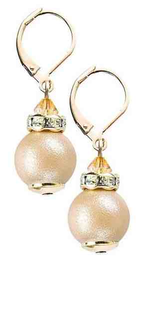 Lampglas Jemné náušnice Warm Touch z perel Lampglas ECU29 + 2 měsíce na vrácení zboží