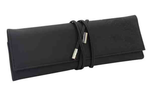 Friedrich Lederwaren Černá cestovní šperkovnice Boho 20137-2 + 2 měsíce na vrácení zboží