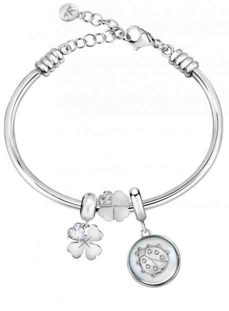 Morellato Hravý ocelový náramek pro štěstí Drops SCZ1183 + 2 měsíce na vrácení zboží