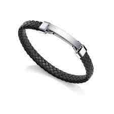 Viceroy Pánský kožený náramek s ocelovým detailem Air 15109P01010 + 2 měsíce na vrácení zboží