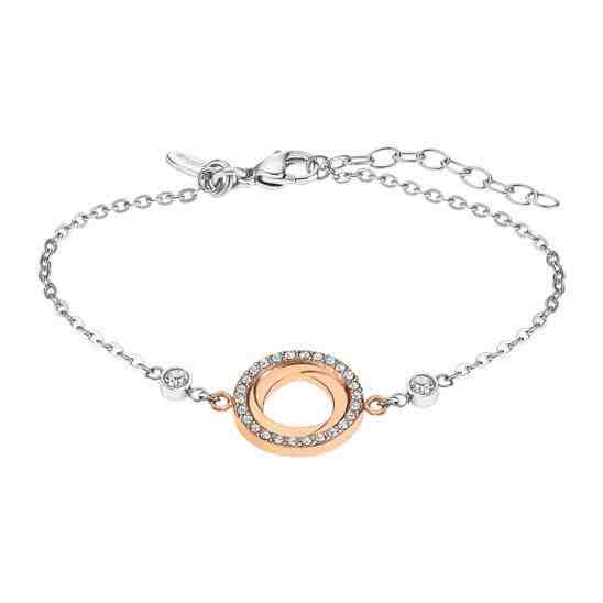 Lotus Style Ocelový náramek s bicolor přívěskem Woman Basic LS2176-2/3 + 2 měsíce na vrácení zboží
