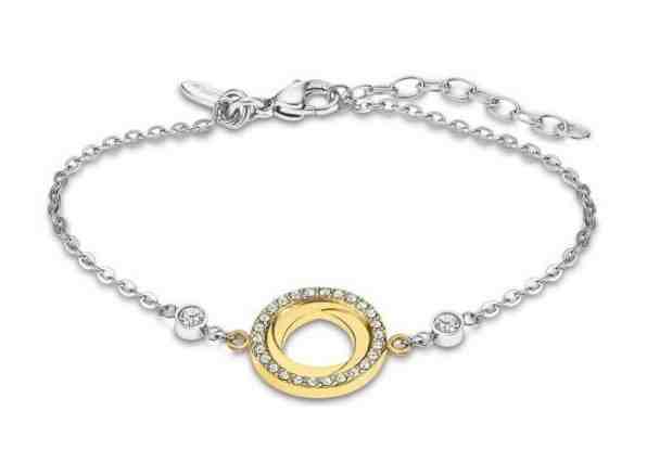 Lotus Style Ocelový náramek s bicolor přívěskem Woman Basic LS2176-2/2 + 2 měsíce na vrácení zboží