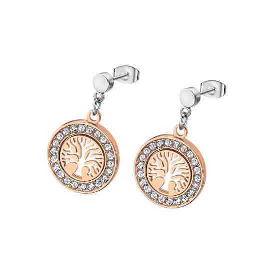 Lotus Style Módní bicolor náušnice strom života Rainbow LS2181-4/3 + 2 měsíce na vrácení zboží