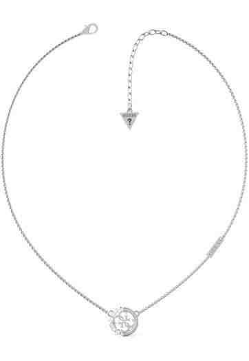 Guess Luxusní ocelový náhrdelník s krystaly Pure Light JUBN01106JWRH + 2 měsíce na vrácení zboží