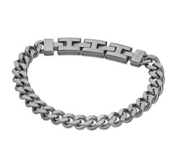 Lotus Style Elegantní ocelový náramek pro muže Men in Black LS2061-2/1 + 2 měsíce na vrácení zboží