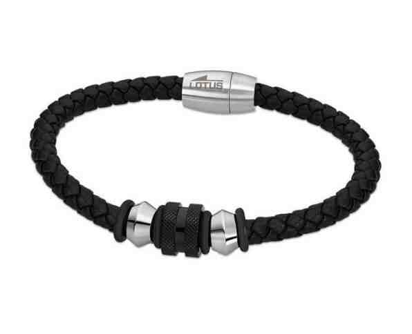 Lotus Style Moderní kožený náramek pro muže Urban Man LS2064-2/1 + 2 měsíce na vrácení zboží