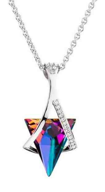 Preciosa Třpytivý přívěsek z oceli Mystique s křišťálem Preciosa 7029 41 + 2 měsíce na vrácení zboží