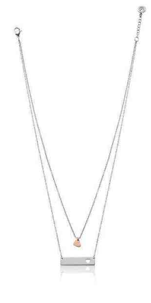 Viceroy Romantický stříbrný bicolor náhrdelník Kids 90045C01019 + 2 měsíce na vrácení zboží