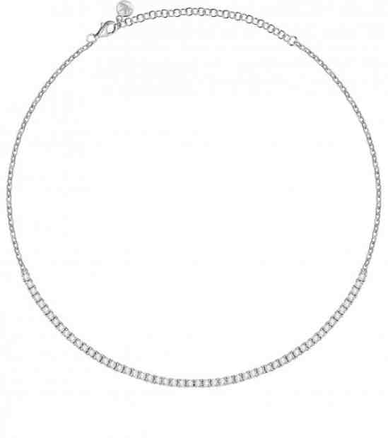 Morellato Luxusní náhrdelník s čirými zirkony Scintille SAQF05 + 2 měsíce na vrácení zboží