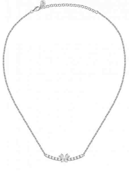 Morellato Jedinečný dámský náhrdelník s čirými zirkony Scintille SAQF06 + 2 měsíce na vrácení zboží
