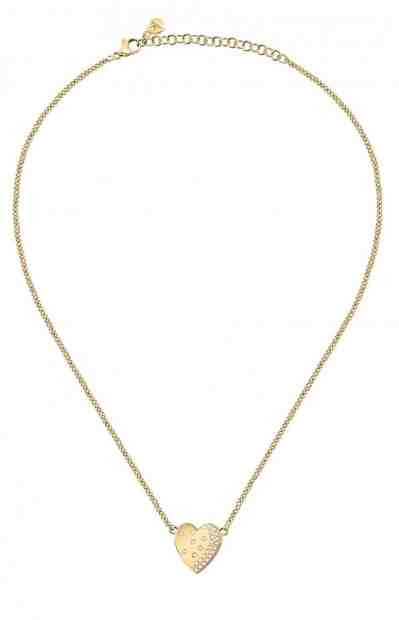 Morellato Romantický pozlacený náhrdelník s krystaly Passioni SAUN04 + 2 měsíce na vrácení zboží