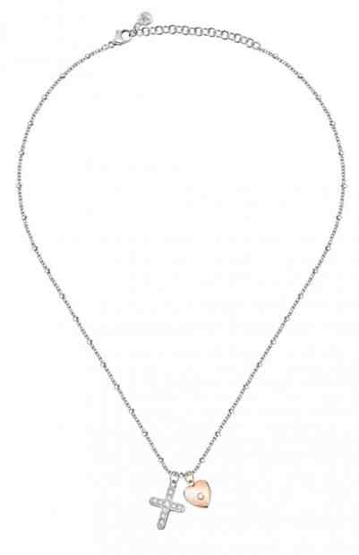 Morellato Půvabný bicolor náhrdelník s přívěsky Passioni SAUN06 + 2 měsíce na vrácení zboží